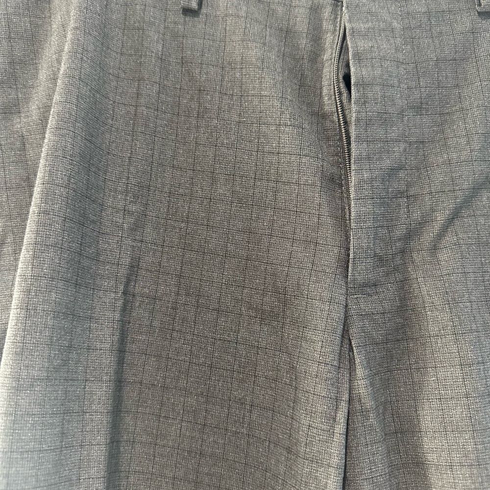 Haggar Blue Textured Pants